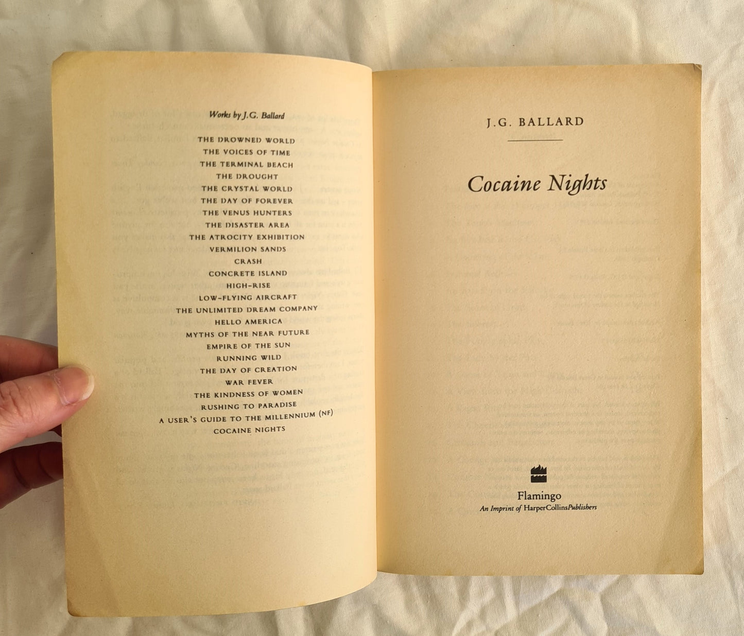 Cocaine Nights by J. G. Ballard