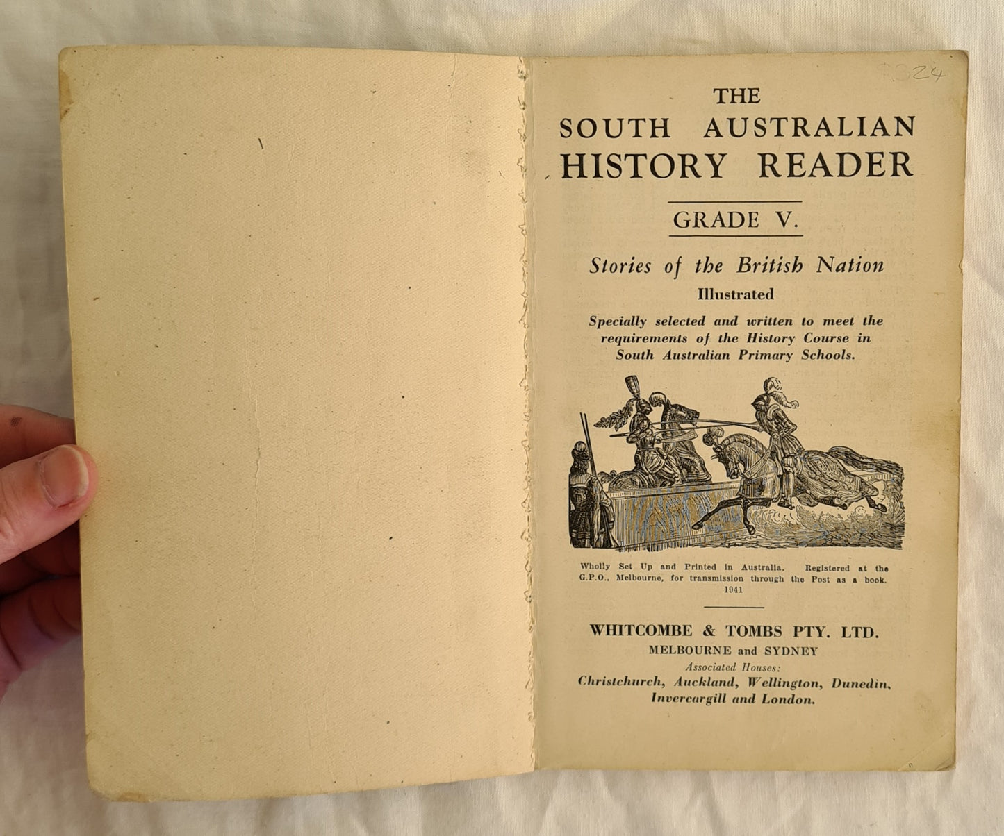 The South Australian History Reader: Grade V - Stories of the British Nation