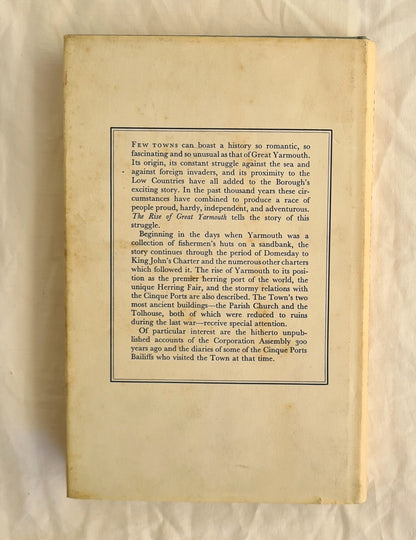 The Rise of Great Yarmouth by A. W. Ecclestone and J. L. Ecclestone