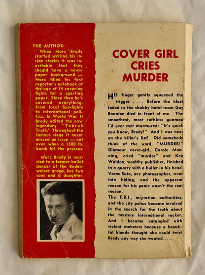 Cover Girl Cries Murder by Marc Brody