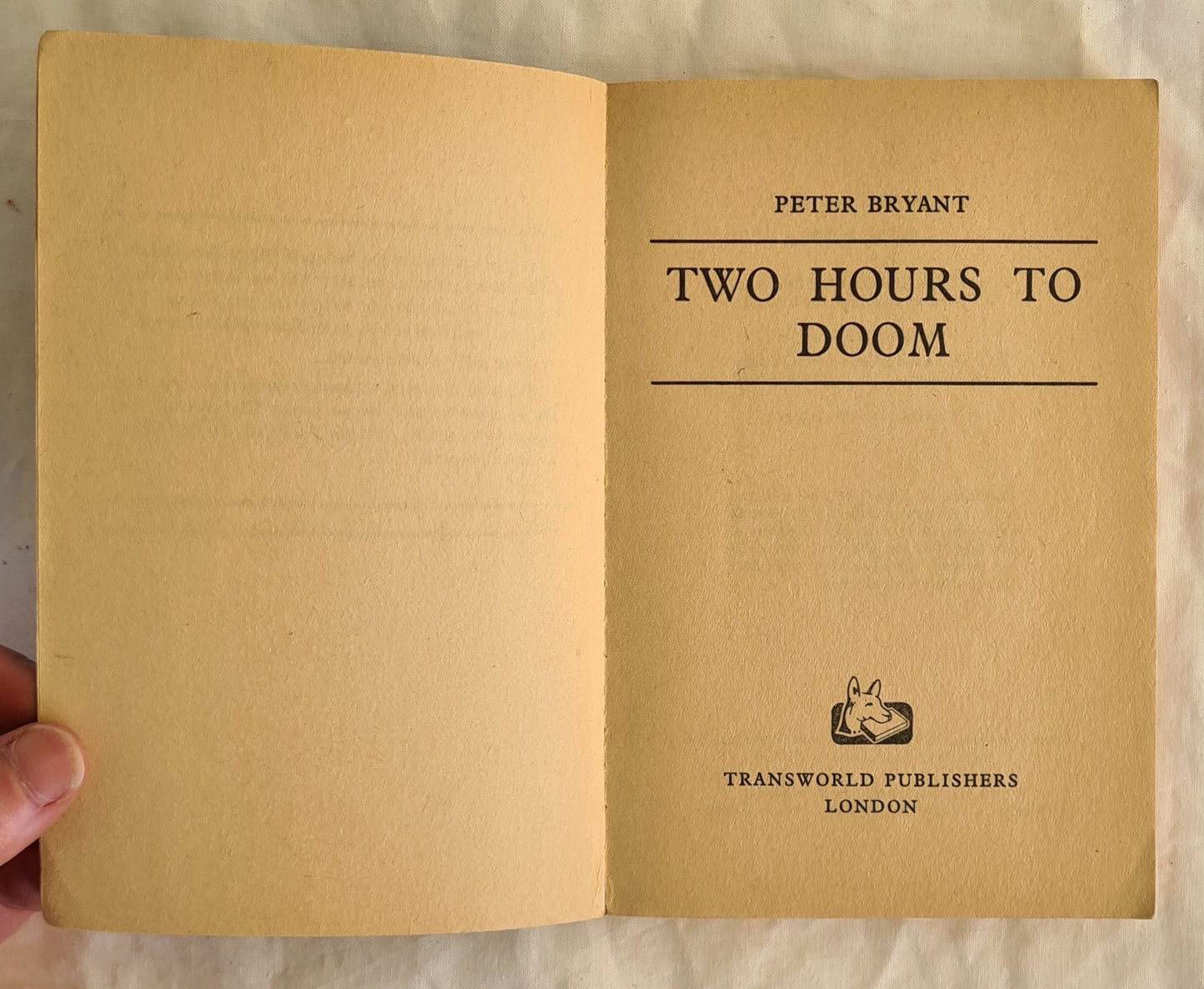 Two Hours to Doom by Peter Bryant