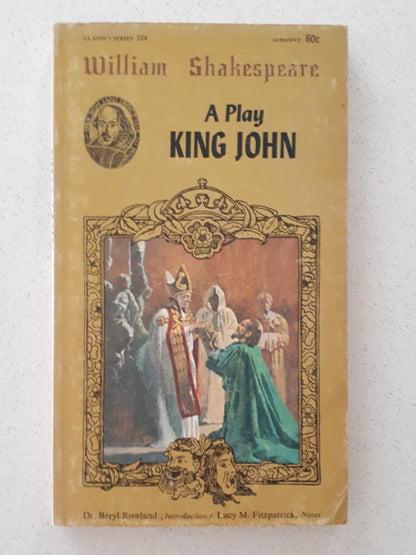 A Play King John by William Shakespeare