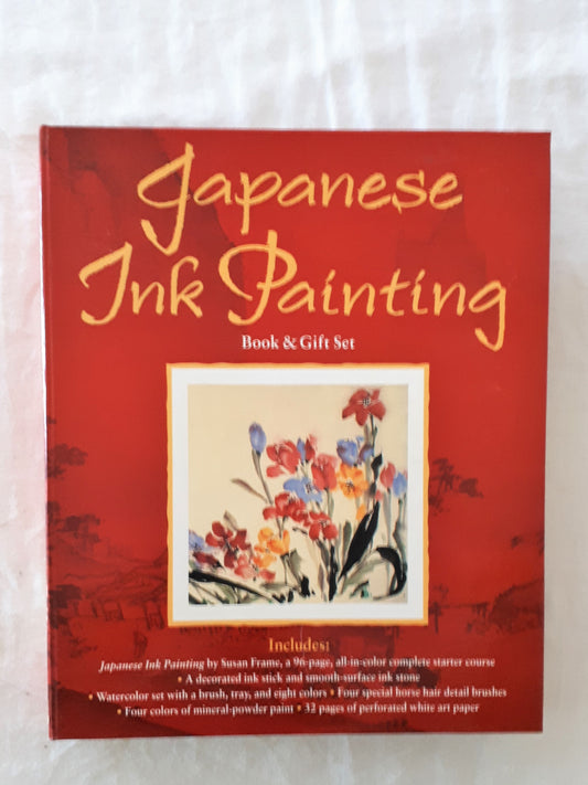 Japanese Ink Painting Book & Gift Set by Susan Frame