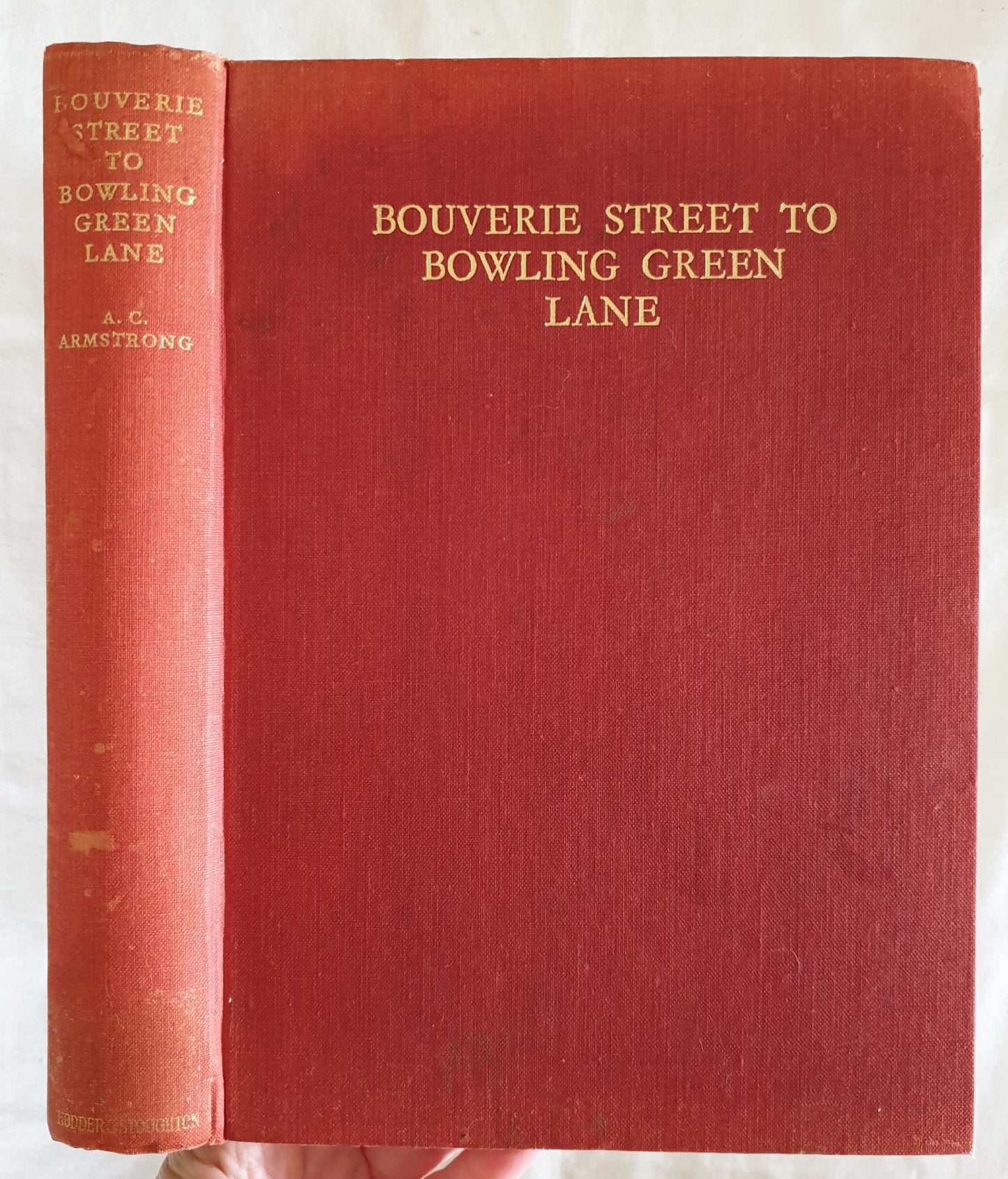 Bouverie Street to Bowling Green Lane  Fifty-five Years of Specialized Publishing  by Arthur C. Armstrong