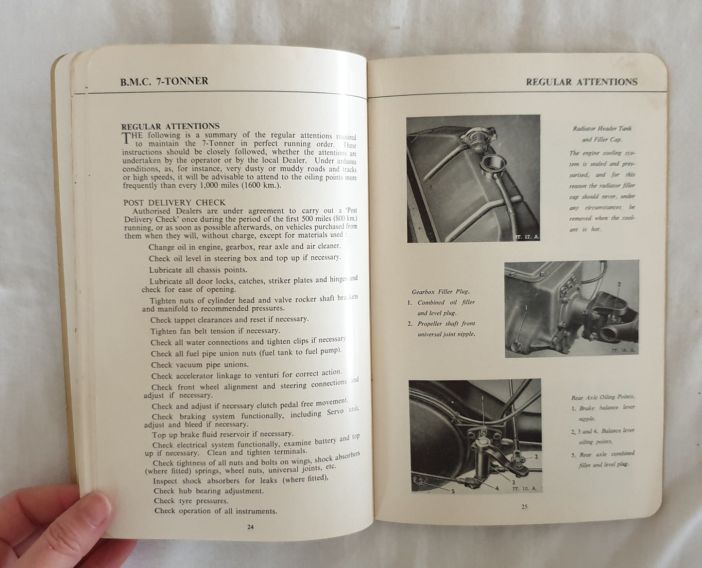 Austin '702' 7-tonner - Driver's Handbook