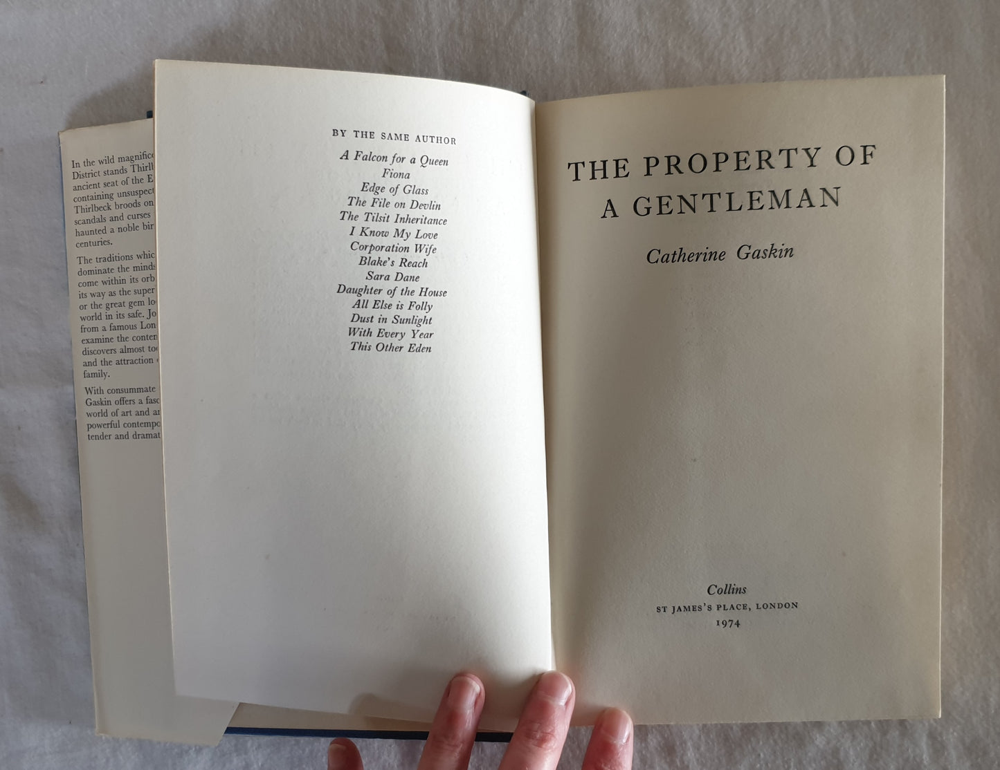 The Property of a Gentleman by Catherine Gaskin