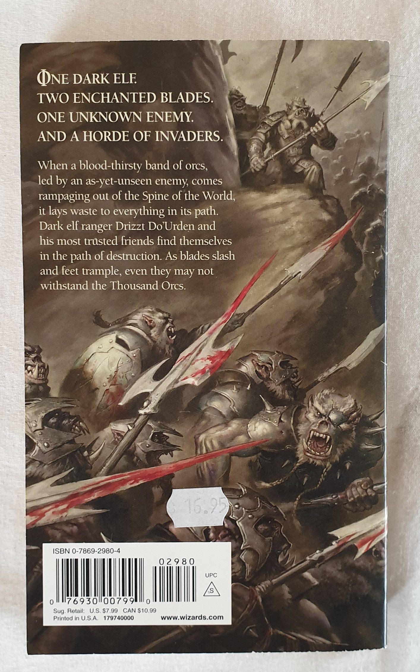 The Thousand Orcs by R. A. Salvatore