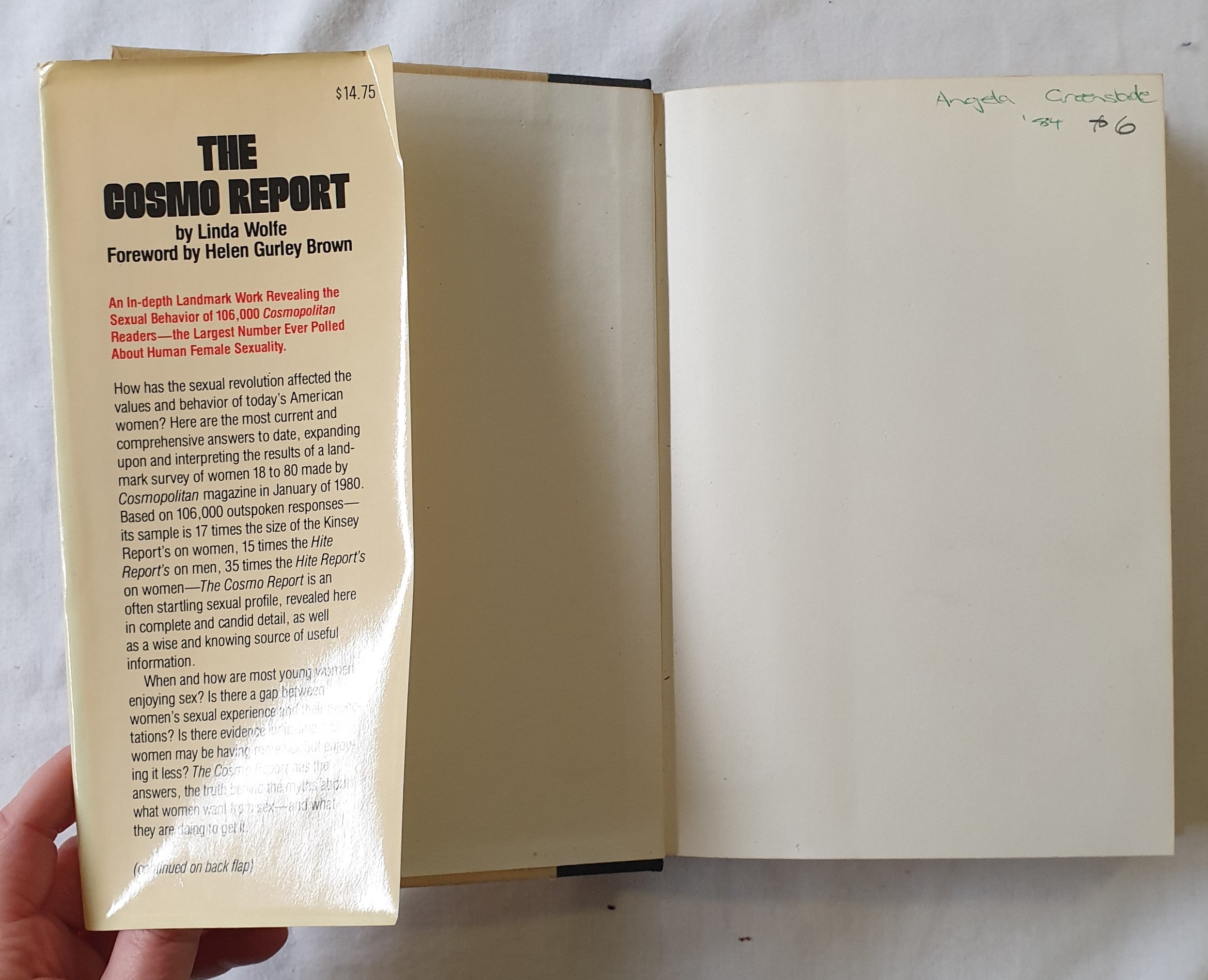 The Cosmo Report by Linda Wolfe – Morgan's Rare Books