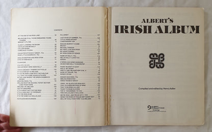 Albert’s Irish Album Compiled and edited by Henry Adler