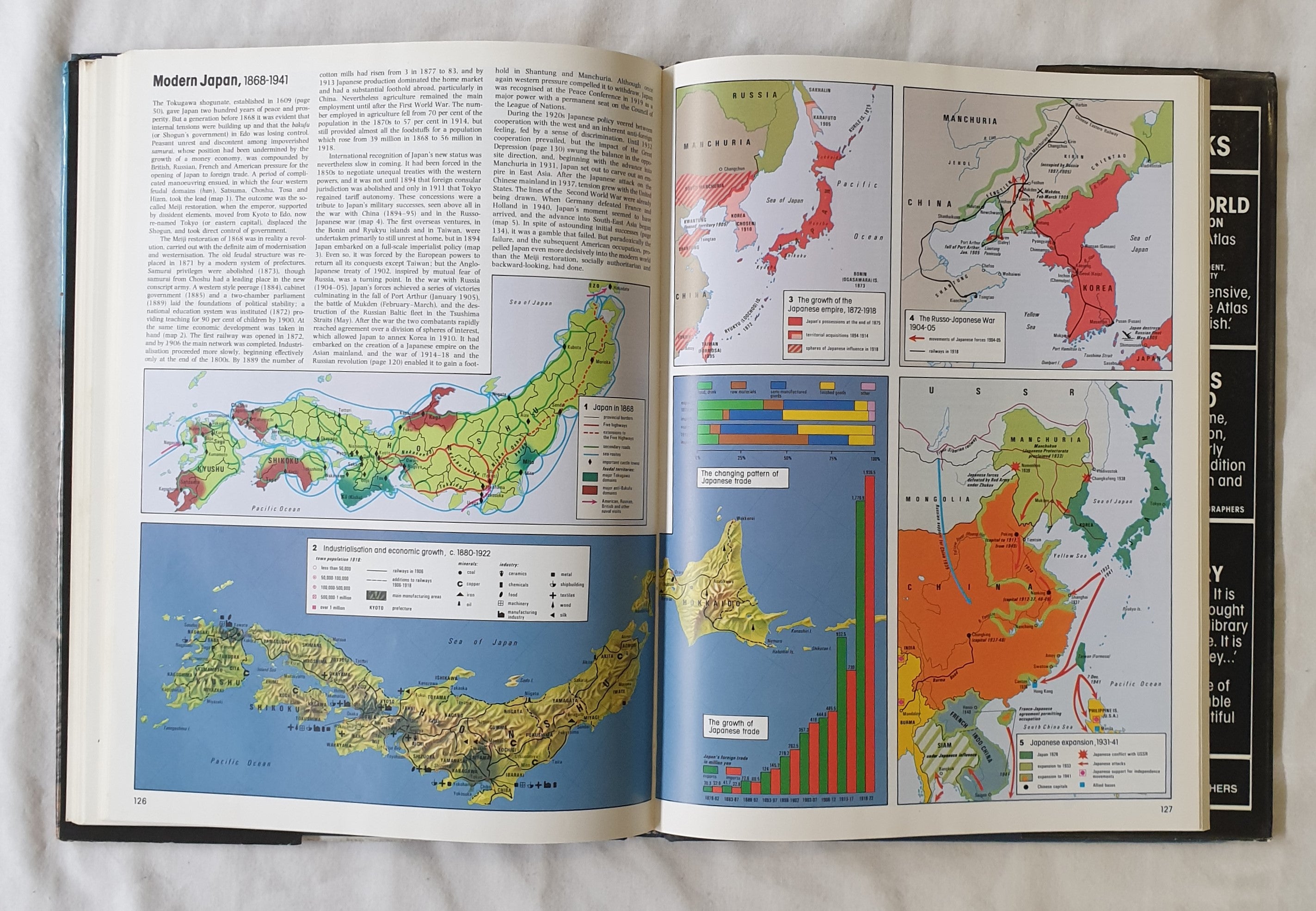 The Times Concise Atlas of World History Edited by Geoffrey Barracloug –  Morgan's Rare Books