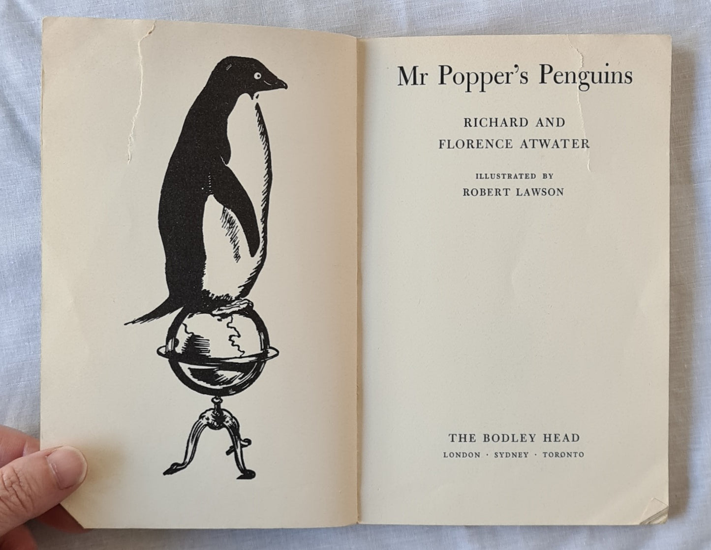 Mr Popper’s Penguins by Richard and Florence Atwater