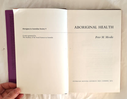 Aboriginal Health by Peter M. Moodie