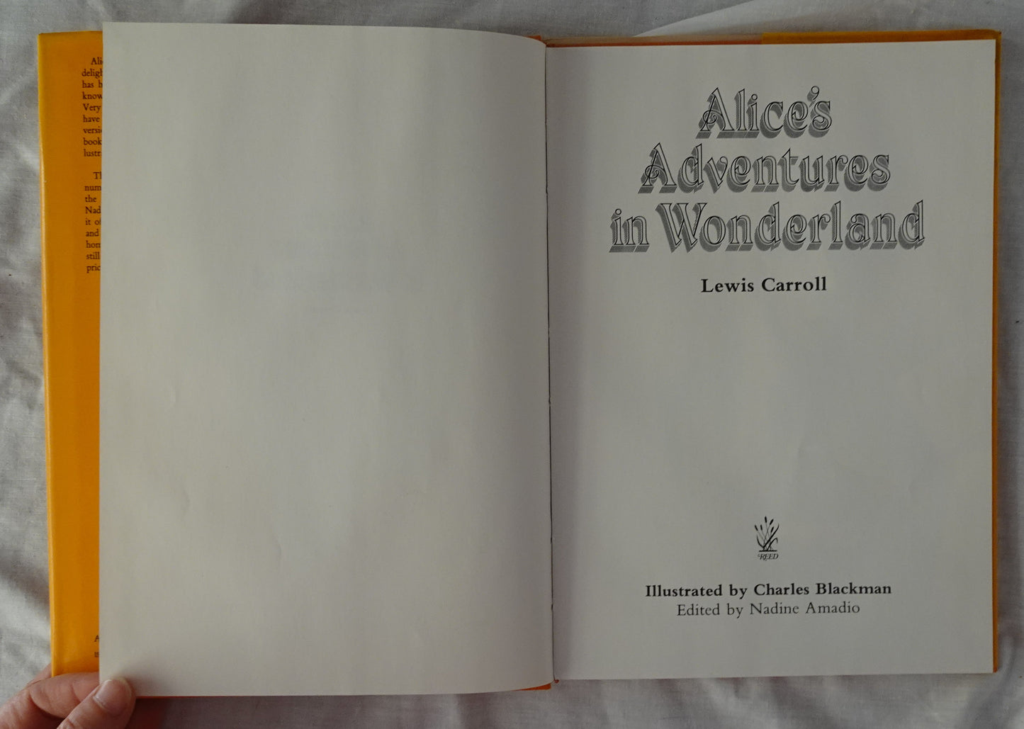 Alice’s Adventures in Wonderland by Lewis Carroll