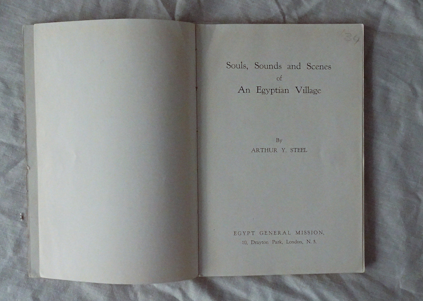 Souls, Sounds, and Scenes of an Egyptian Village by Arthur Y. Steel