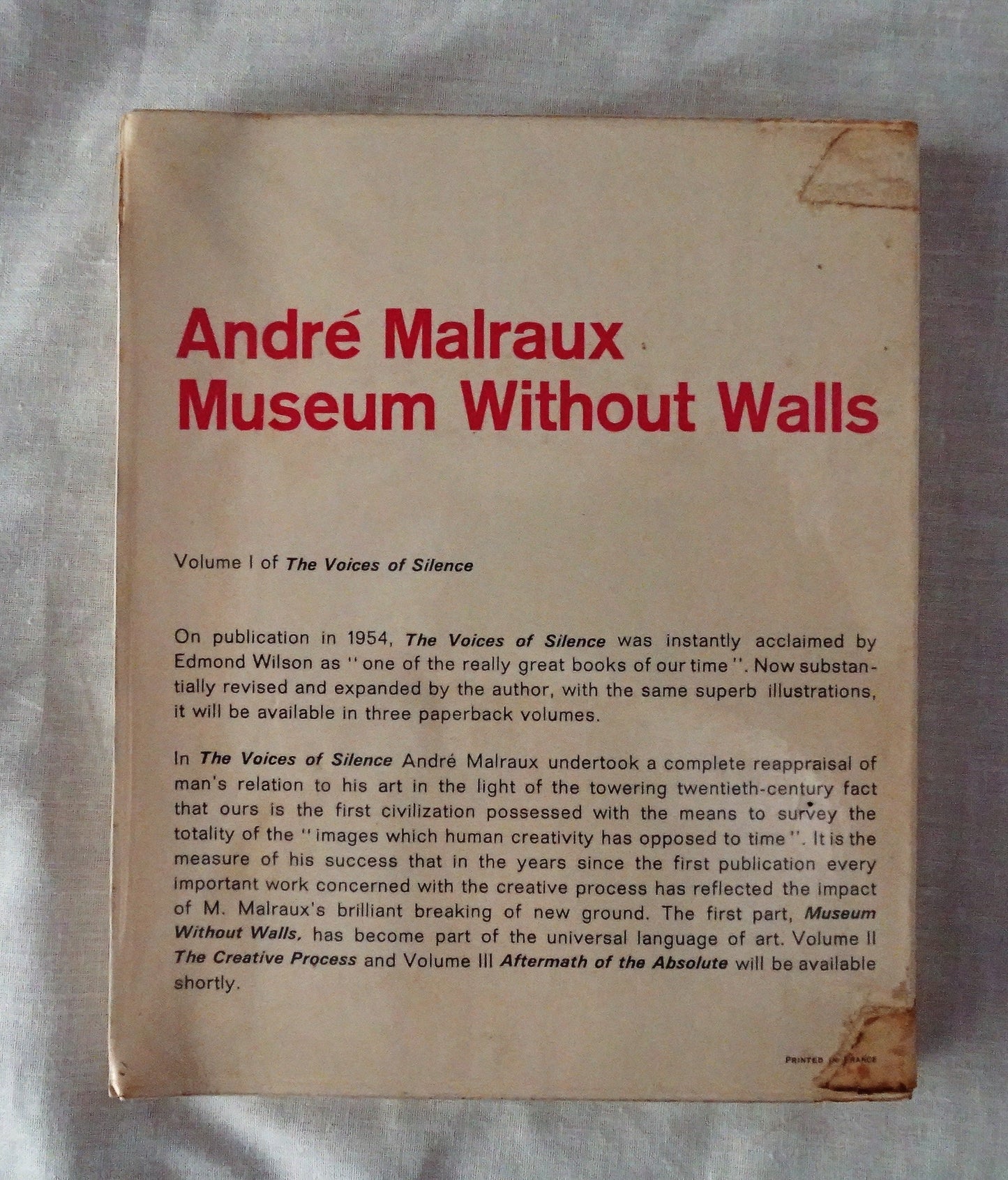 Museum Without Walls by Andre Malraux
