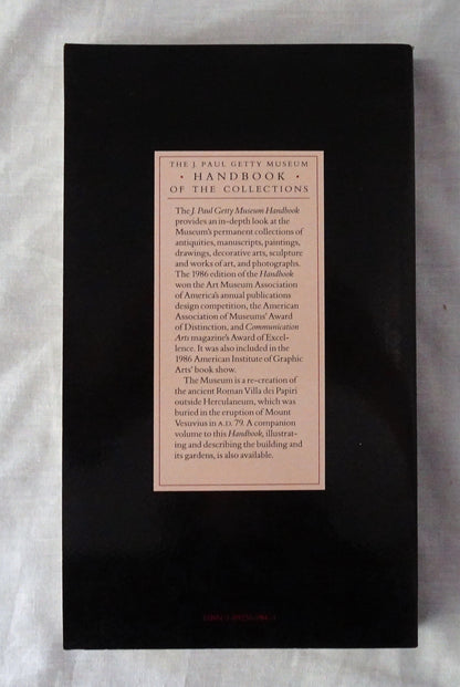 The J. Paul Getty Museum Handbook of the Collections