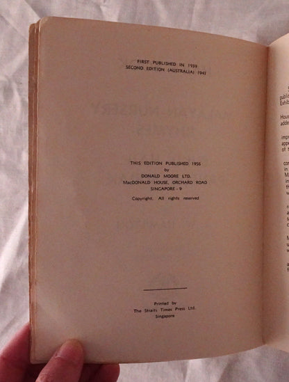 Haji’s Book of Malayan Nursery Rhymes by A. W. Hamilton