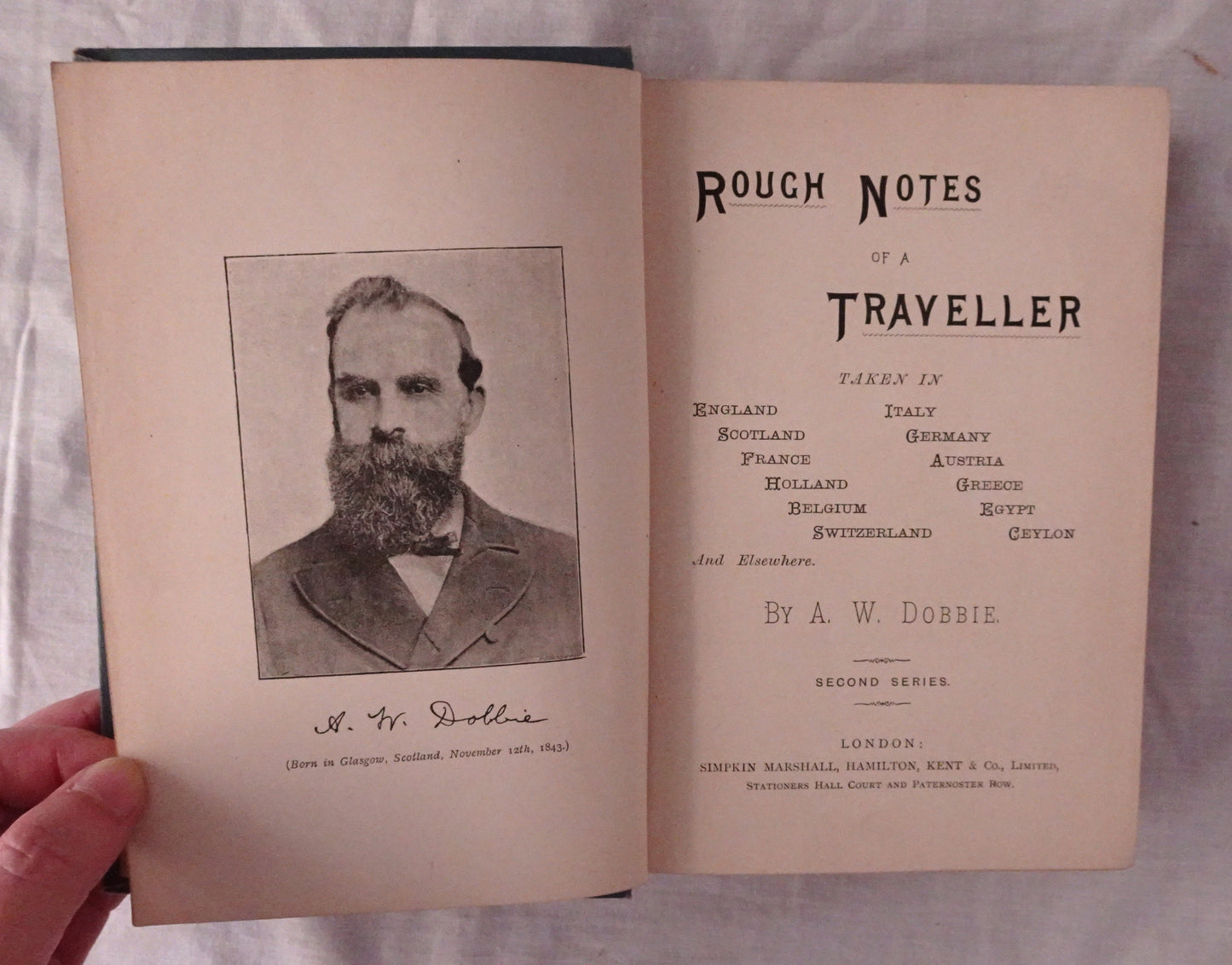 Rough Notes of a Traveller by A. W. Dobbie