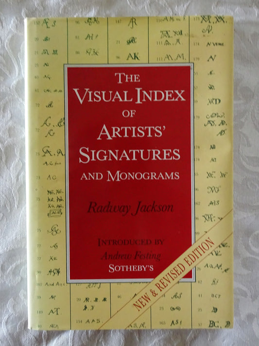 The Visual Index of Artists' Signatures and Monograms by Radway Jackson