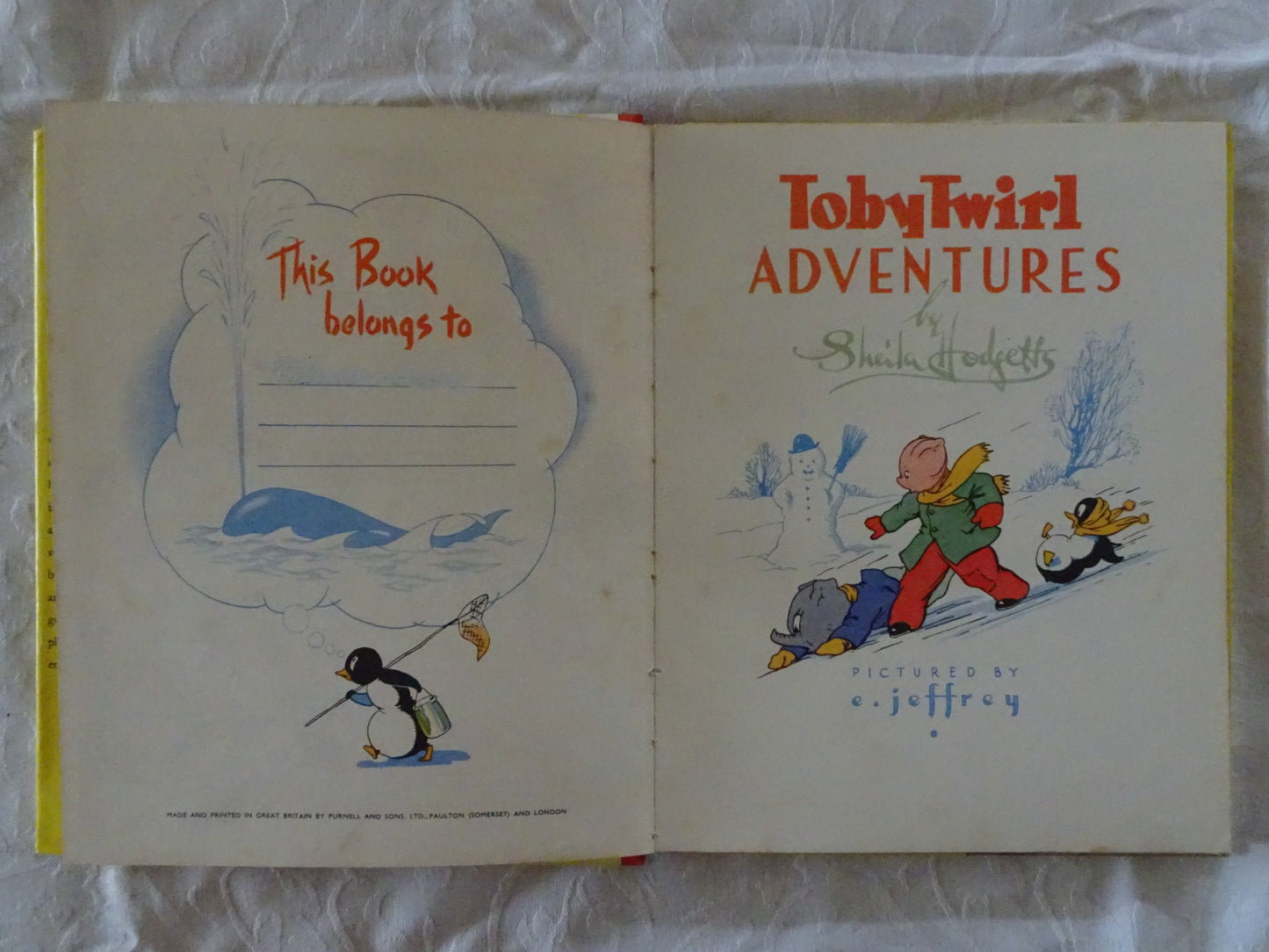 Toby Twirl Adventures by Sheila Hodgetts