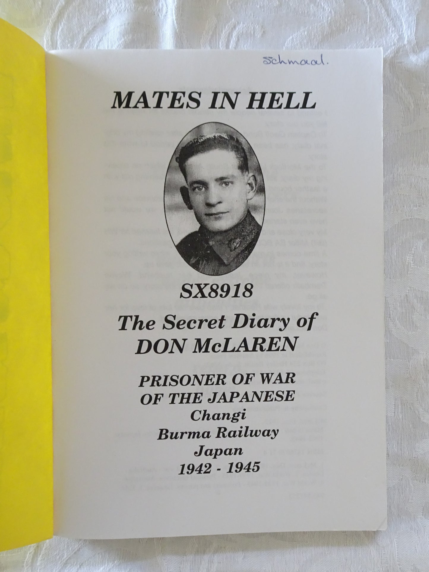 Mates In Hell by Don McLaren